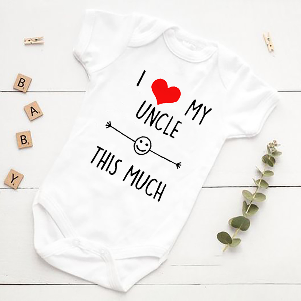 Baby Clothing Dividers - Amo il mio zio, questo abbastanza