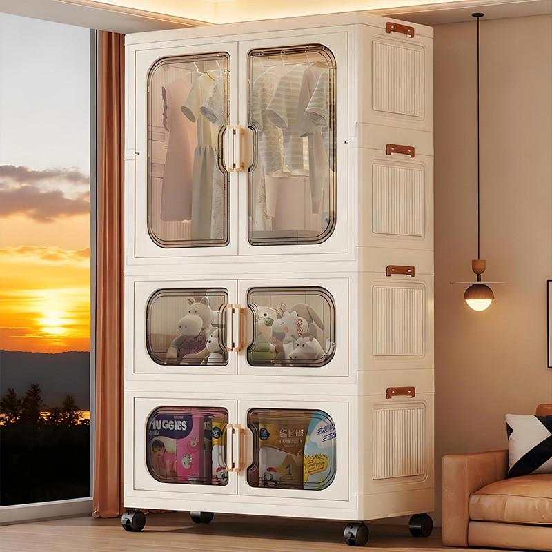 Baby Clothing Dresser - Armadio Pieghevole per Bambini Senza Installazione