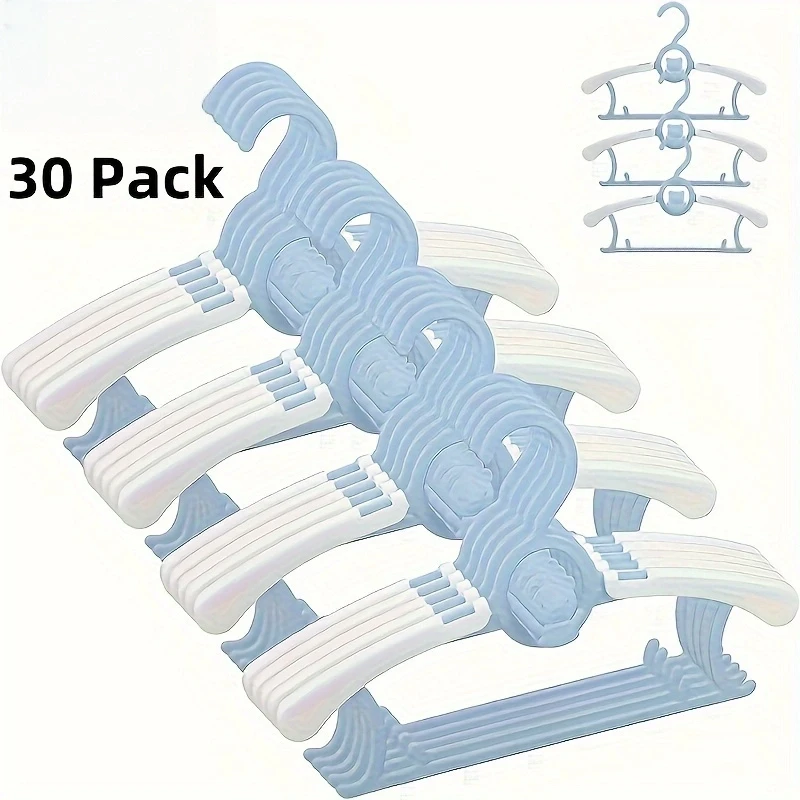 Confezione da 30 Appendiabiti  - Baby Clothing Hanging Rack recensione e prezzo